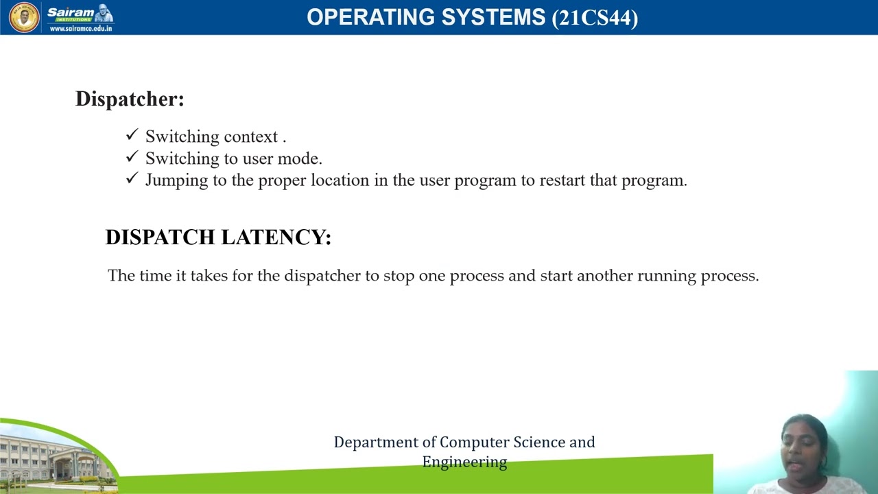 Operating System Module 2: Concepts & Scheduling