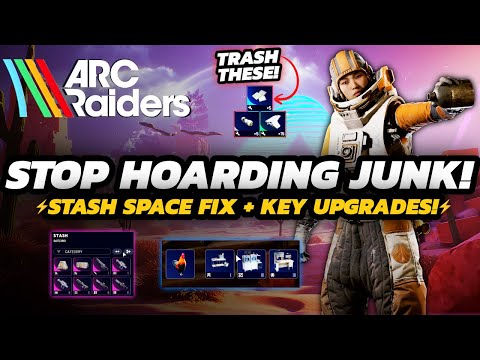 Arc Raiders - STASH SPACE Fix | Best LOOT To KEEP & Why