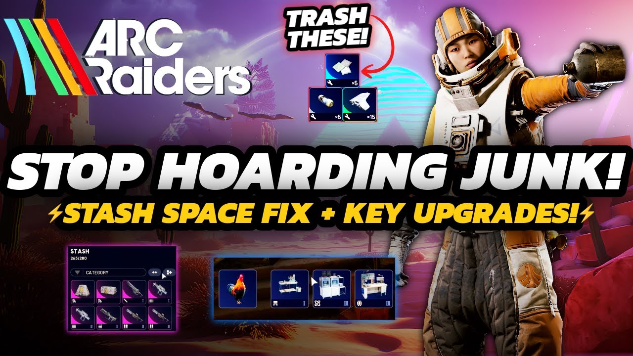 Arc Raiders - Stash Space Fix & Top Loot Tips 🛠️ | Maximize Your Inventory & Earnings