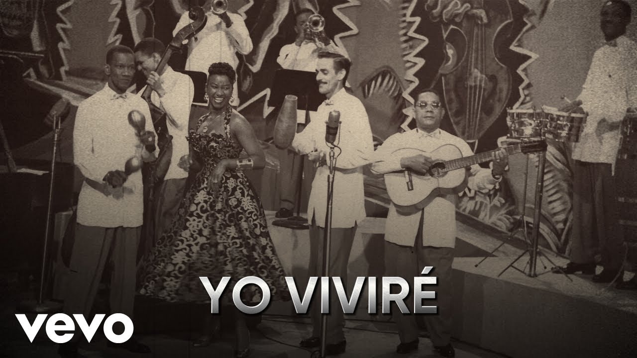 Celia Cruz’s Iconic 'Yo Viviré' Official Lyric Video 🎶