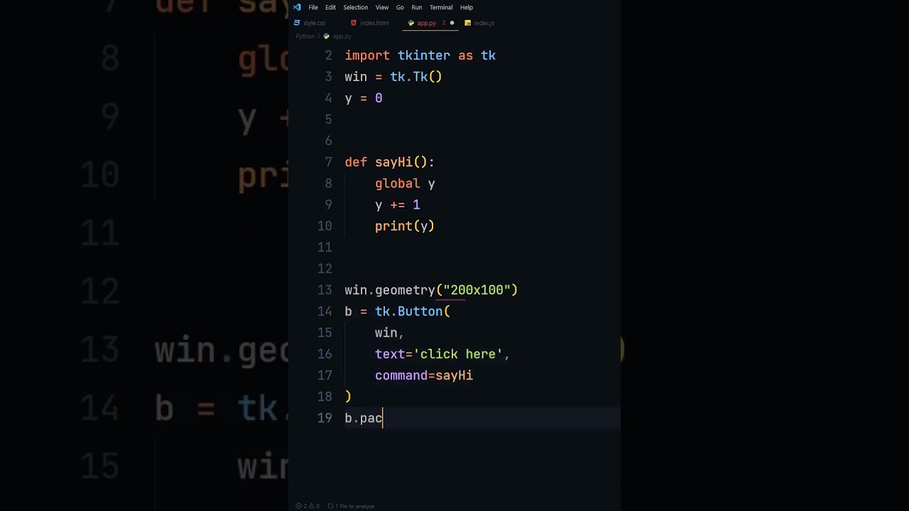 Learn How to Handle Button Clicks in Tkinter GUI with Python 🖱️