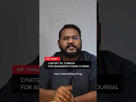CHATGPT for Thesis/Journal/Assignment? #fyp #phd #foryou #postgraduate