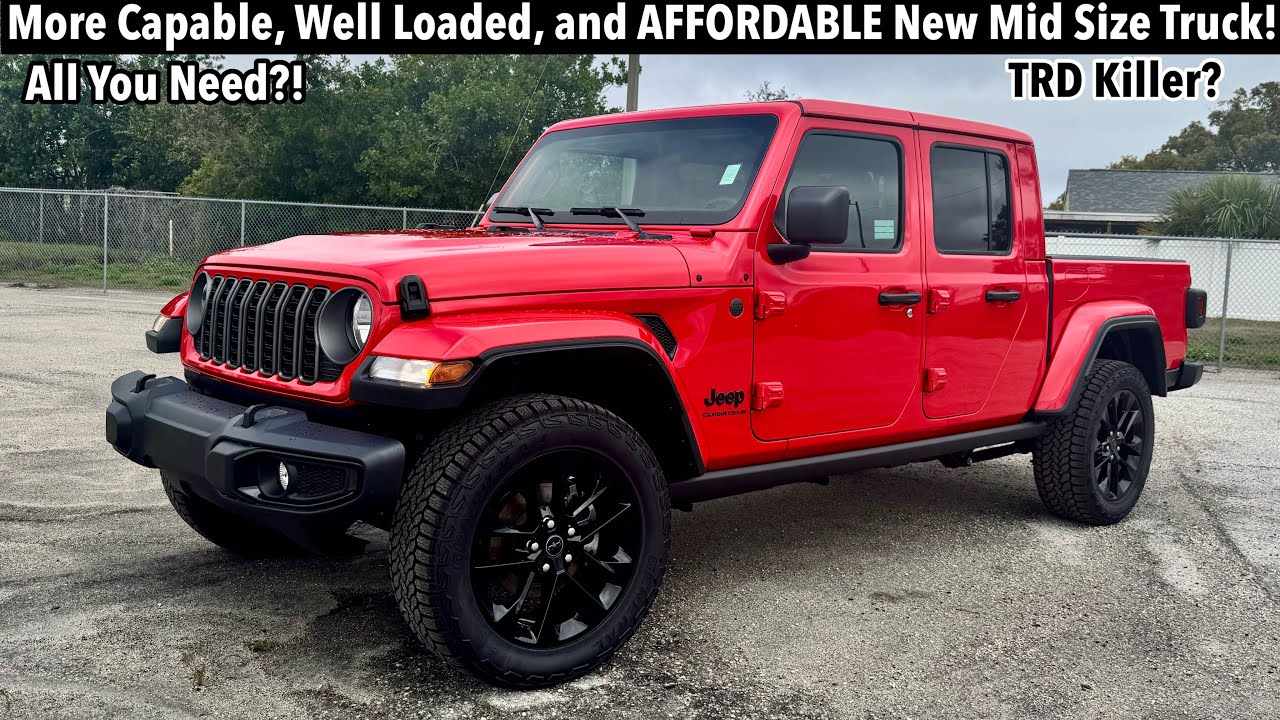 2025 Jeep Gladiator Nighthawk: Test Drive & Review ๐