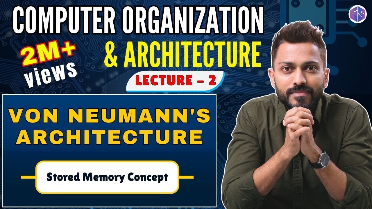 Von Neumann Architecture Explained 🖥️ | Key Concepts of Stored Memory in Computers