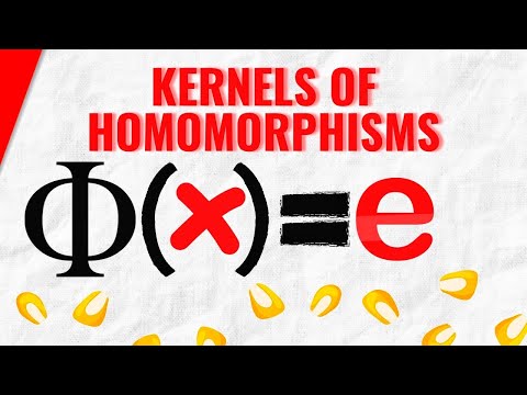 Kernels of Homomorphisms in Abstract Algebra