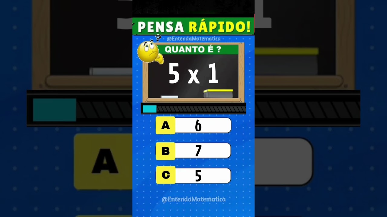 Quiz de Matemática Interativo
