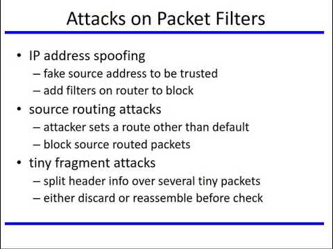 CRYPTOGRAPHY & NETWORK SECURITY - FIREWALL