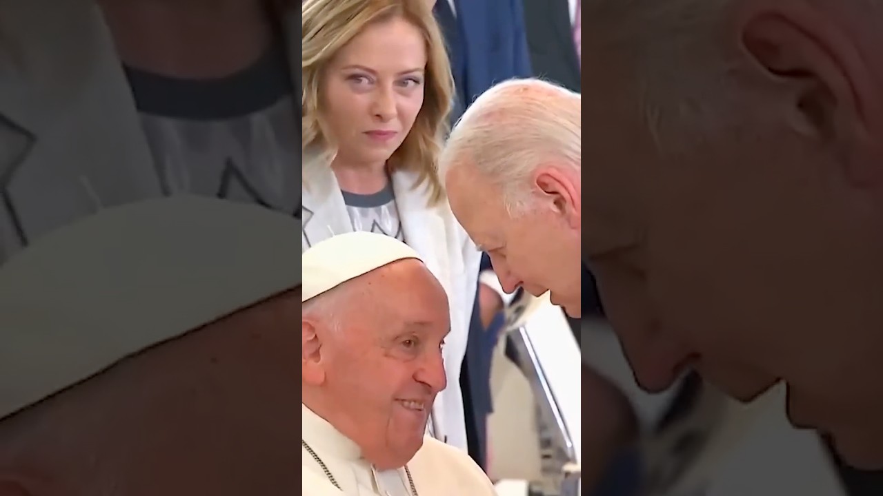 Pope Francis Meets G-7 Leaders in Italy 🇮🇹
