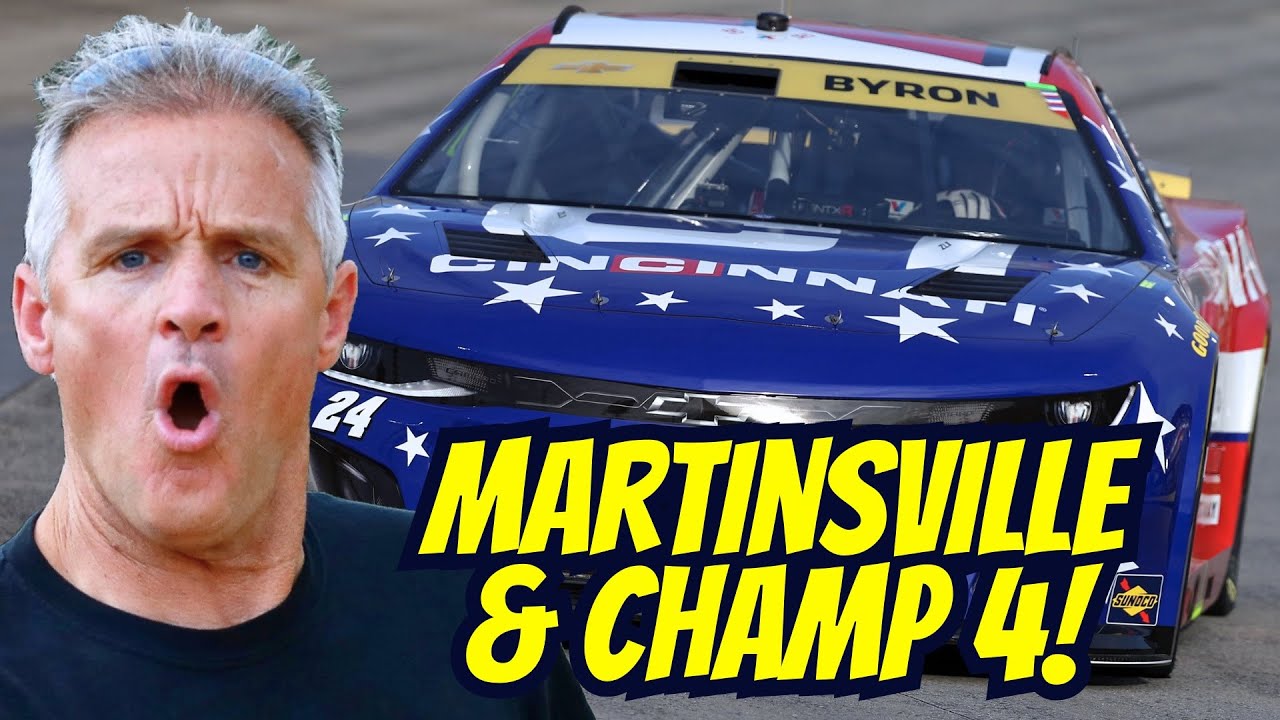 William Byron Dominates Martinsville & Prepares for Phoenix Showdown π