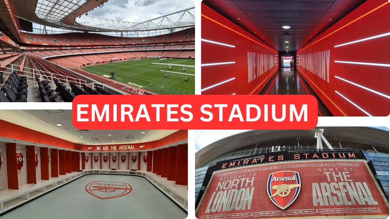 Explore Arsenal's Emirates Stadium Tour 2024 🏟️ | Inside the Home of the Gunners