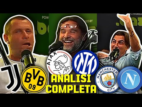 ADANI, CASSANO E VENTOLA su JUVE, INTER E NAPOLI in CHAMPIONS LEAGUE a VIVA EL FUTBOL
