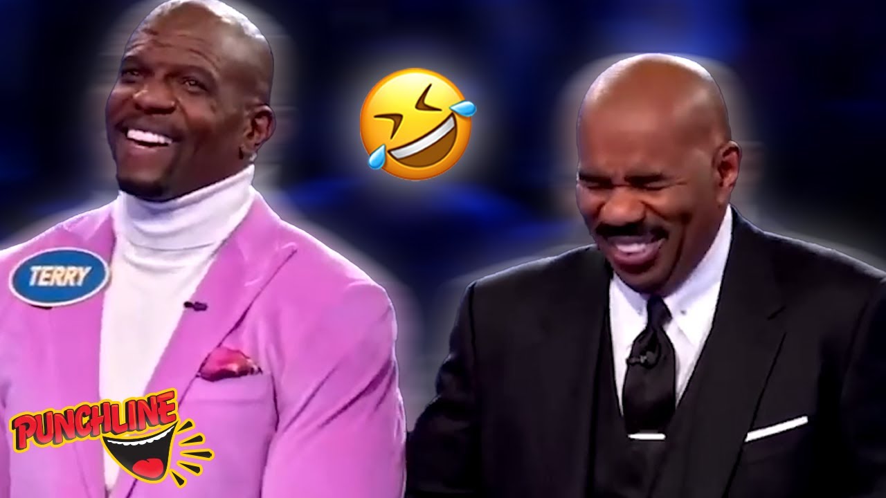 Ultimate Celebrity Family Feud Compilation with Steve Harvey – 1 Hour of Laughter! 🎉