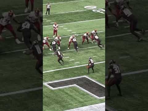 Marcus Mariota 6-Yard TD Pass To LUKE McCaffrey in @commanders / @AtlantaFalcons  #nfl