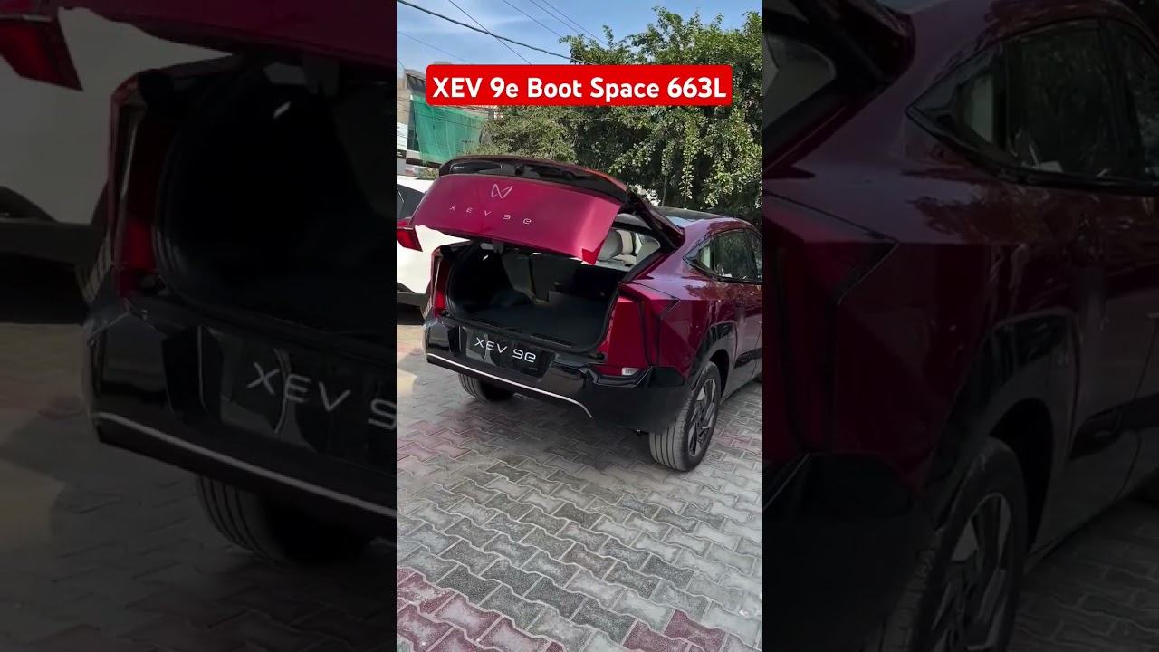 XEV 9e: Spacious 663L Boot & Top Features 🚗