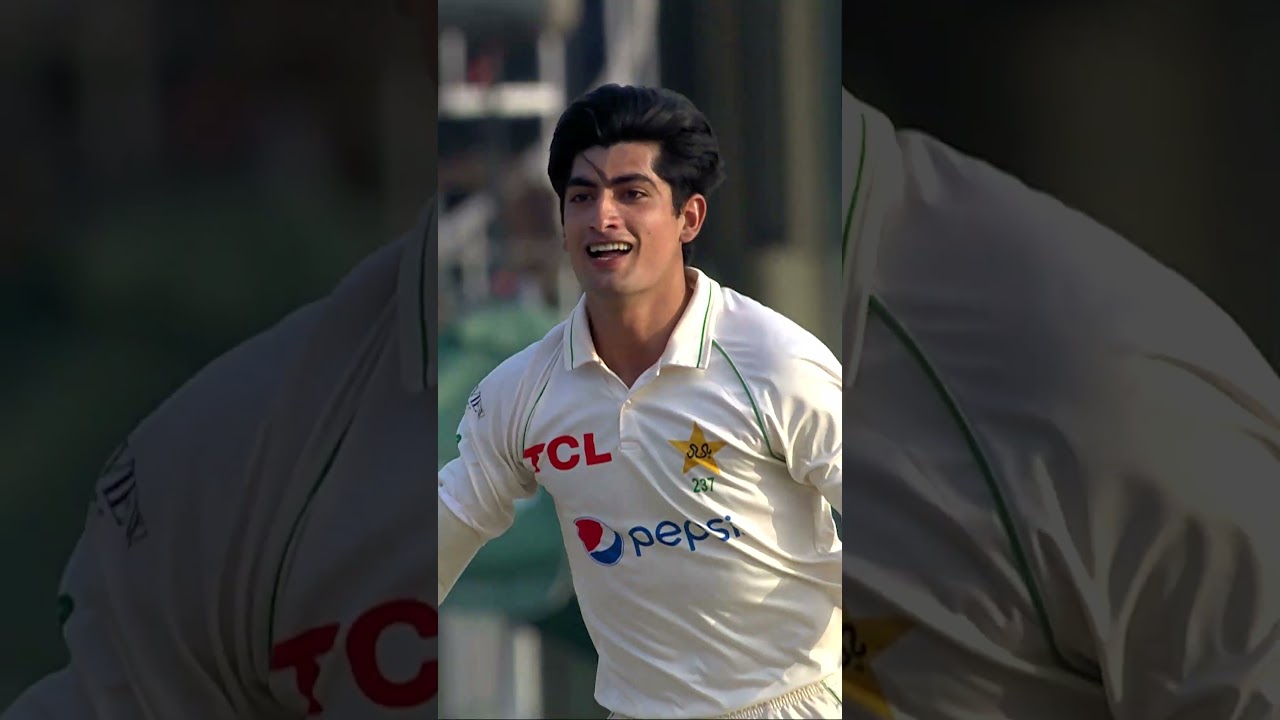 Naseem Shah's 4 Wickets in PAK vs AUS 3rd Test 🏏