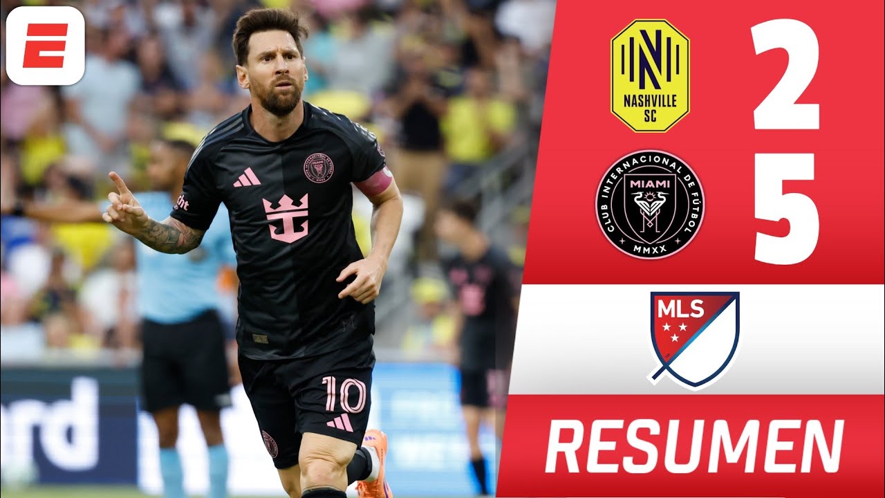 Messi deslumbra con hat-trick en la victoria del Inter Miami ⚽