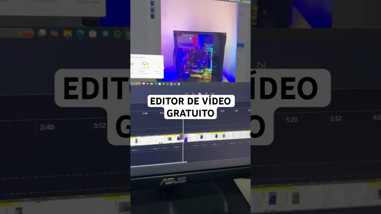 Editor de Vídeos Grátis e Nativo do Windows 🎬