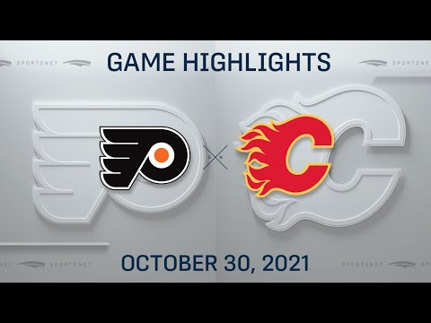 NHL Highlights | Flyers vs. Flames - Oct. 30, 2021