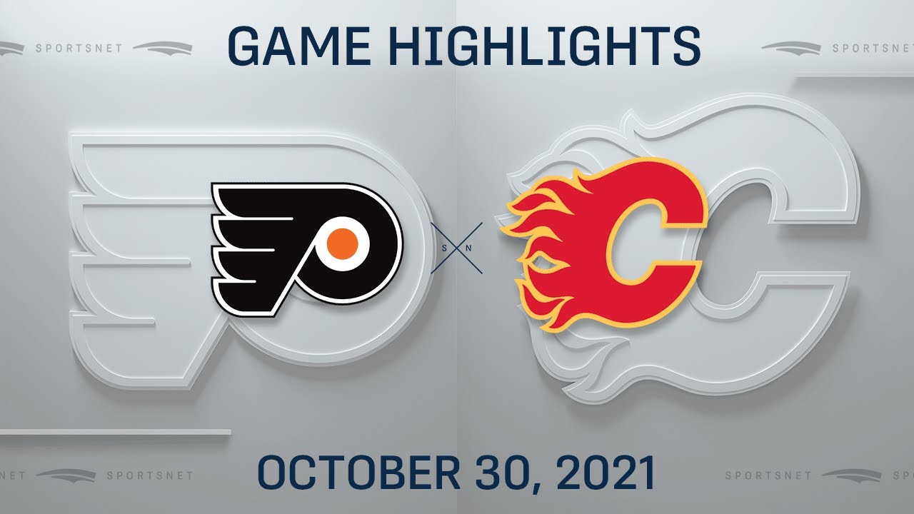 Calgary Flames Dominate Flyers 4-0 | NHL Highlights from Oct 30, 2021 π