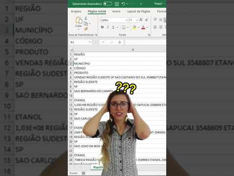 Como importar dados de um arquivo PDF para uma planilha no Excel