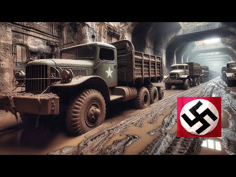 60 ANS APRES ON TROUVE UNE BASE SECRETE ALLEMANDE remplie de  CAMIONS MILITAIRES  [ URBEX  ]
