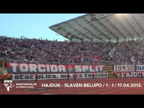 Torcida Split / Hajduk Split - NK Slaven Belupo 1:1 (Uzvrat 1/2 finala Kupa)