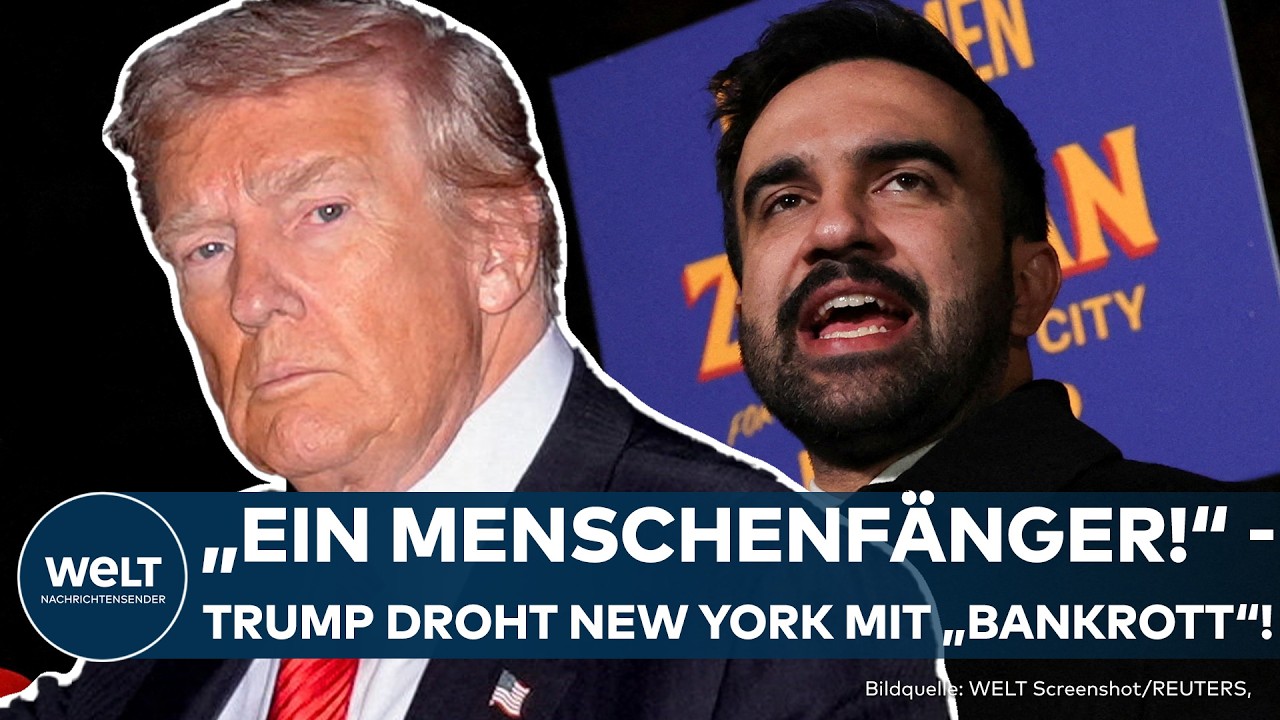 USA: Wahl in New York – Mamdani kritisiert Trump als zu gefährlich, US-Präsident droht mit Maßnahmen