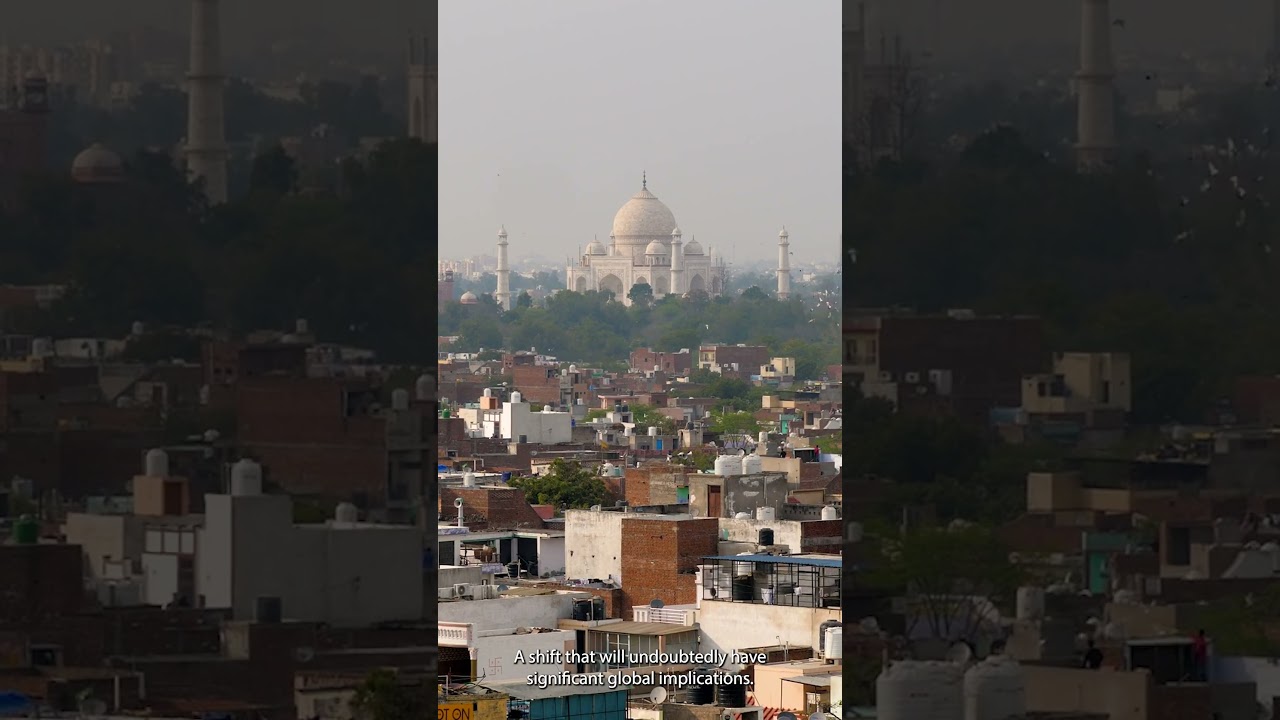 India Overtakes China as Most Populated Country in 2023 🇮🇳