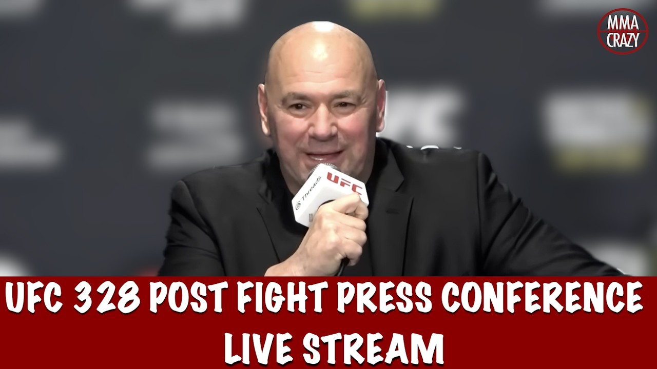 UFC 328: UFC 328 Post-Fight Press Conference Live 🎙️