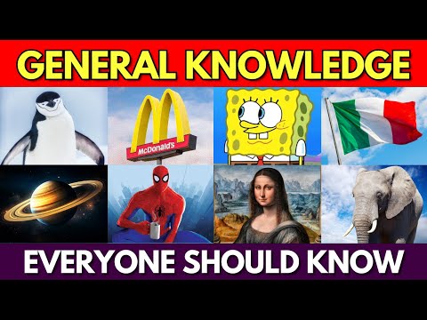 General Knowledge Trivia Quiz ππ | 100 Questions You Should Know πβ