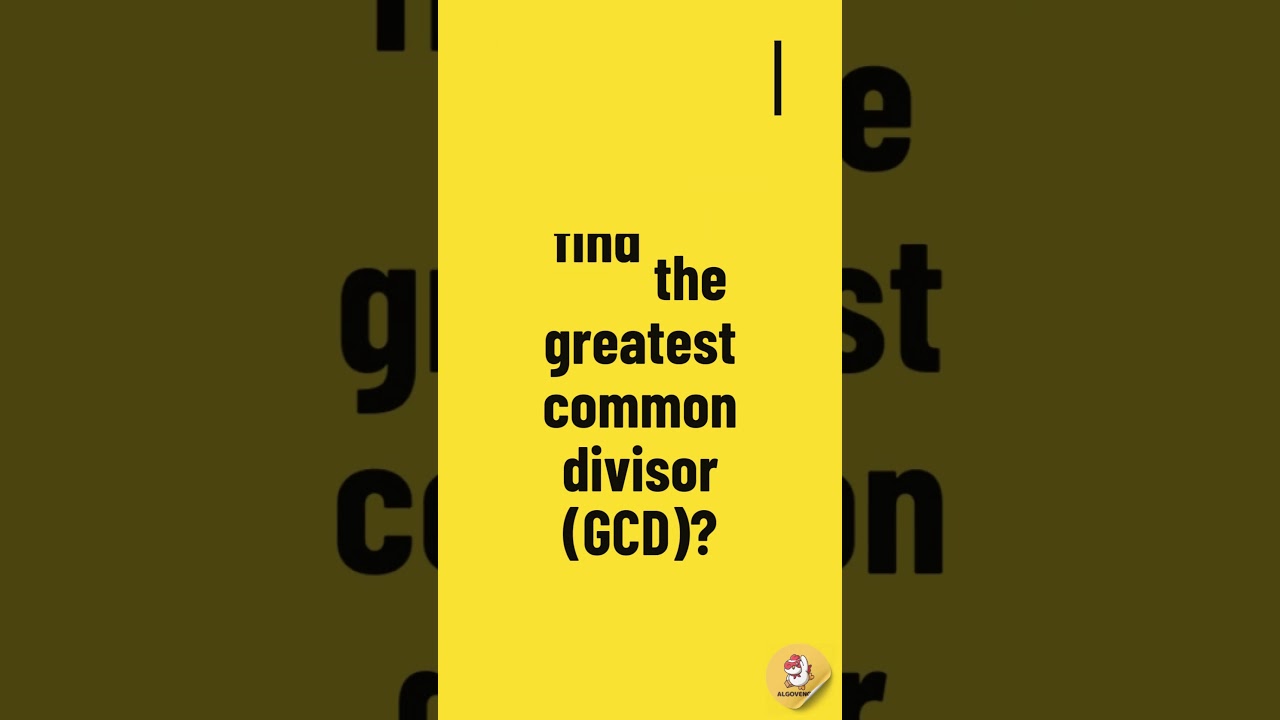 Master the Euclidean Algorithm to Find GCD Fast & Easy! π’