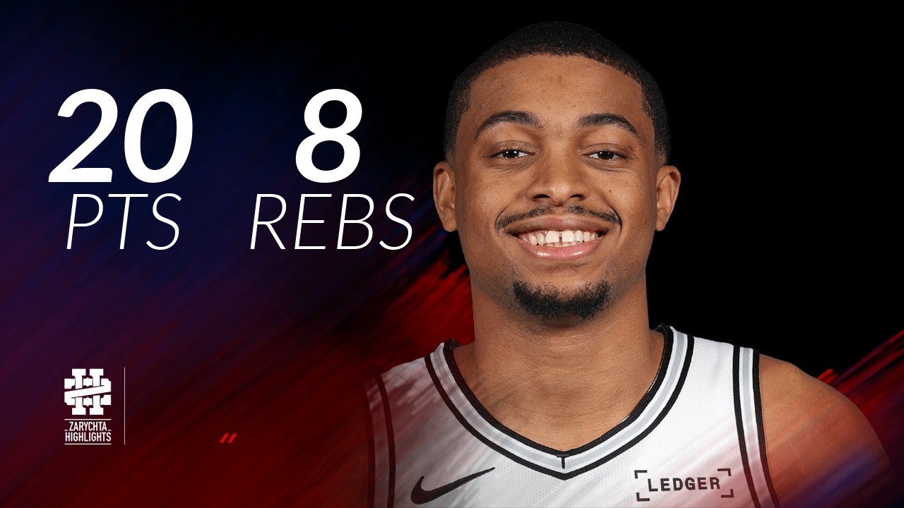 Keldon Johnson Scores 20 Points vs Blazers (2025/26)