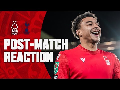 Post-match reaction: Jesse Lingard | Forest v Tottenham Hotspur