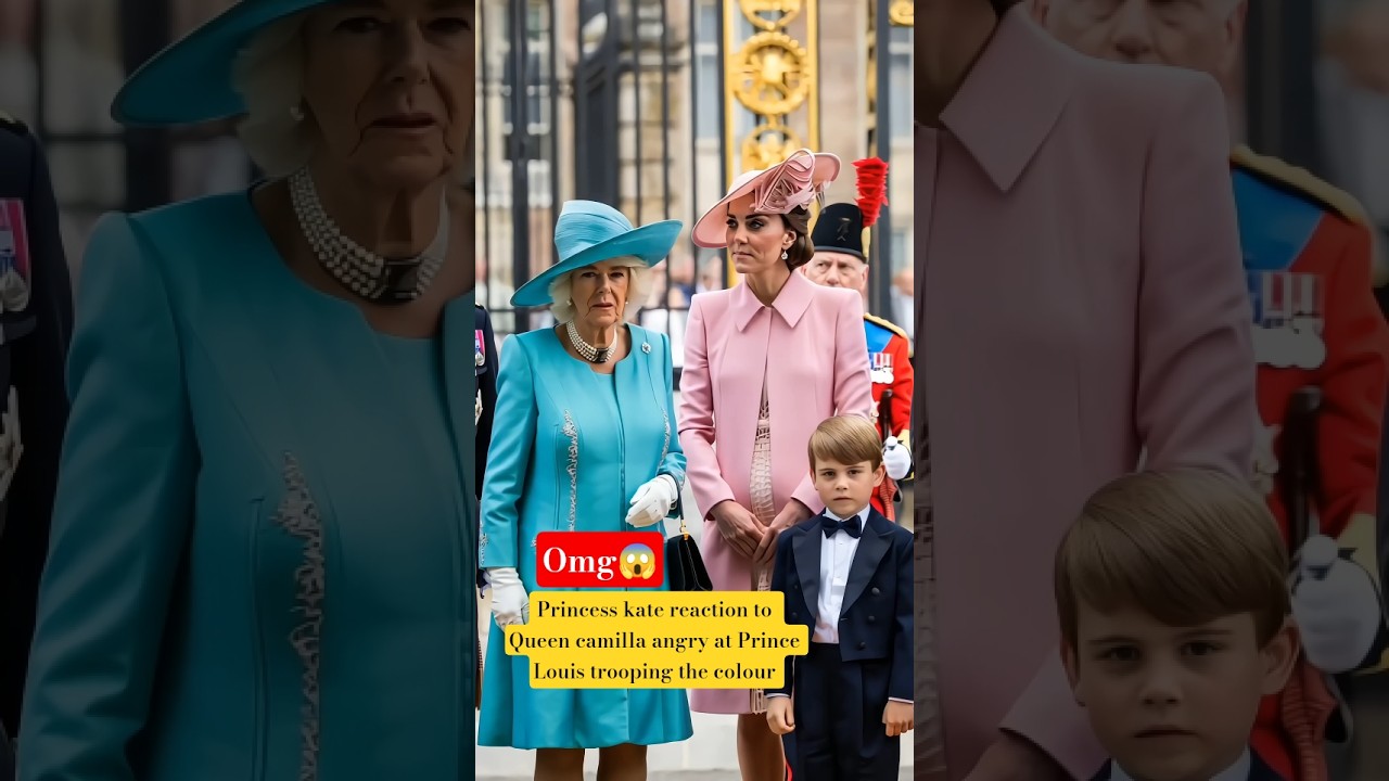 Princess Kate's Reaction to Queen Camilla's Anger at Prince Louis