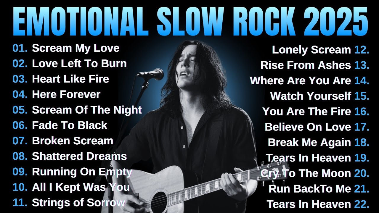 Slow Rock & Emo Classics ๐ธ | Top American Rock Playlist 2025