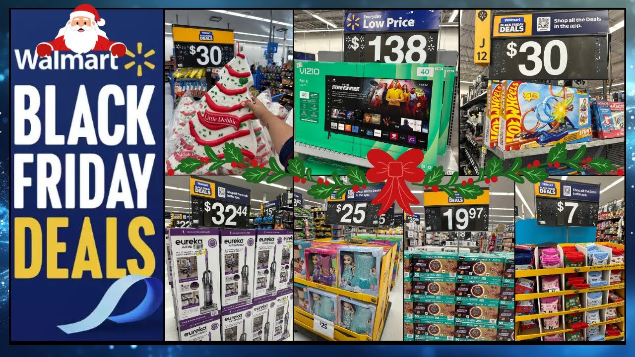 Walmart BLACK FRIDAY 2025 Deals 😱 $7–$138 Doorbusters! Shocking Prices & NEW Finds