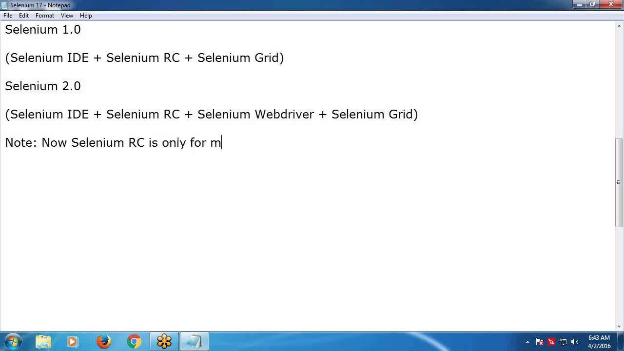 Selenium WebDriver Tutorial 1 - Introduction to Selenium WebDriver