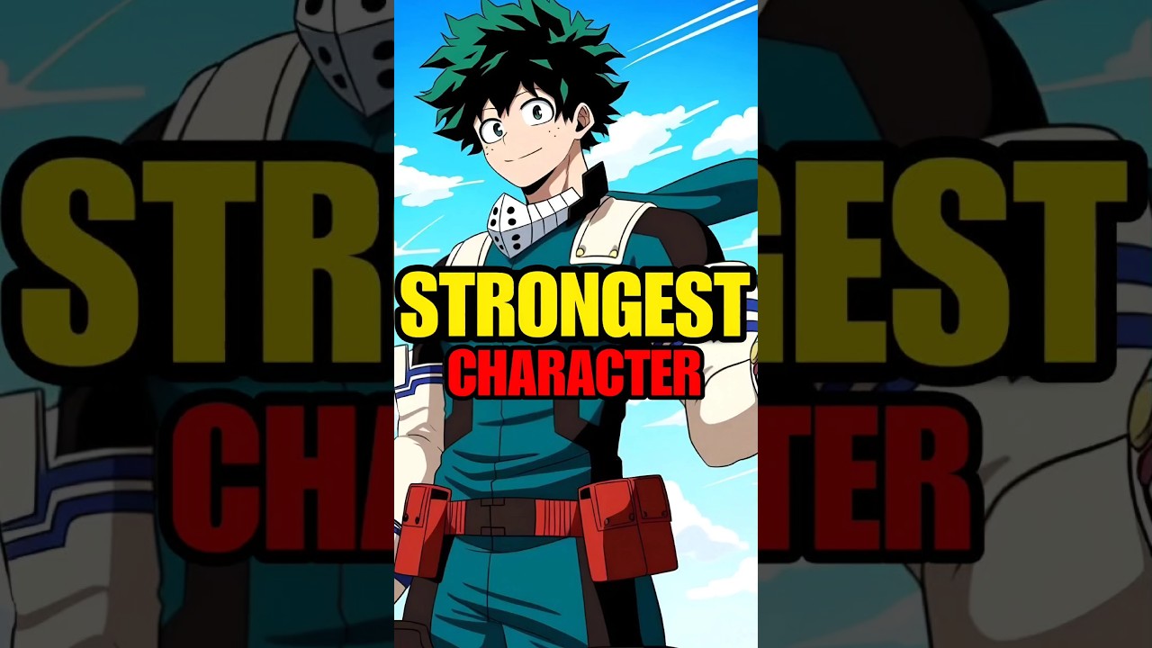 Top 5 Strongest Characters in My Hero Academia 💥