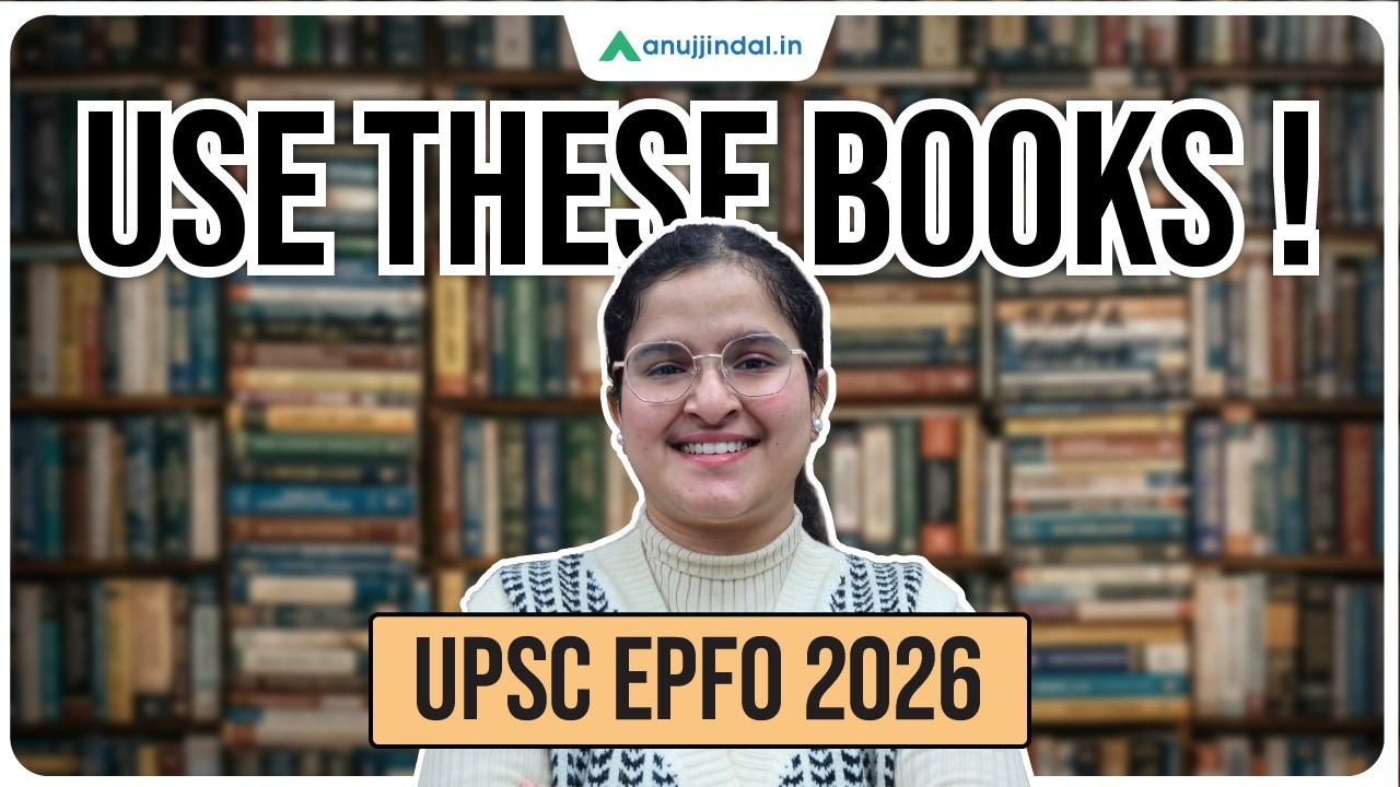 Best Books for UPSC EPFO 2026 Preparation 📚
