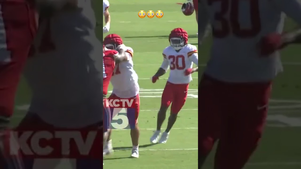 Chiefs Rookie Josh Simmons Caught Throwing Punches 🥊