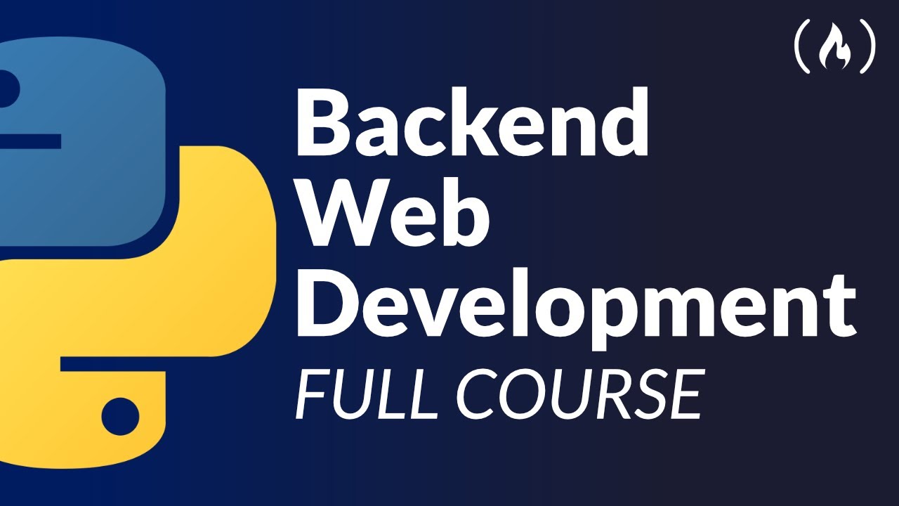 Python Backend Web Dev Course with Django