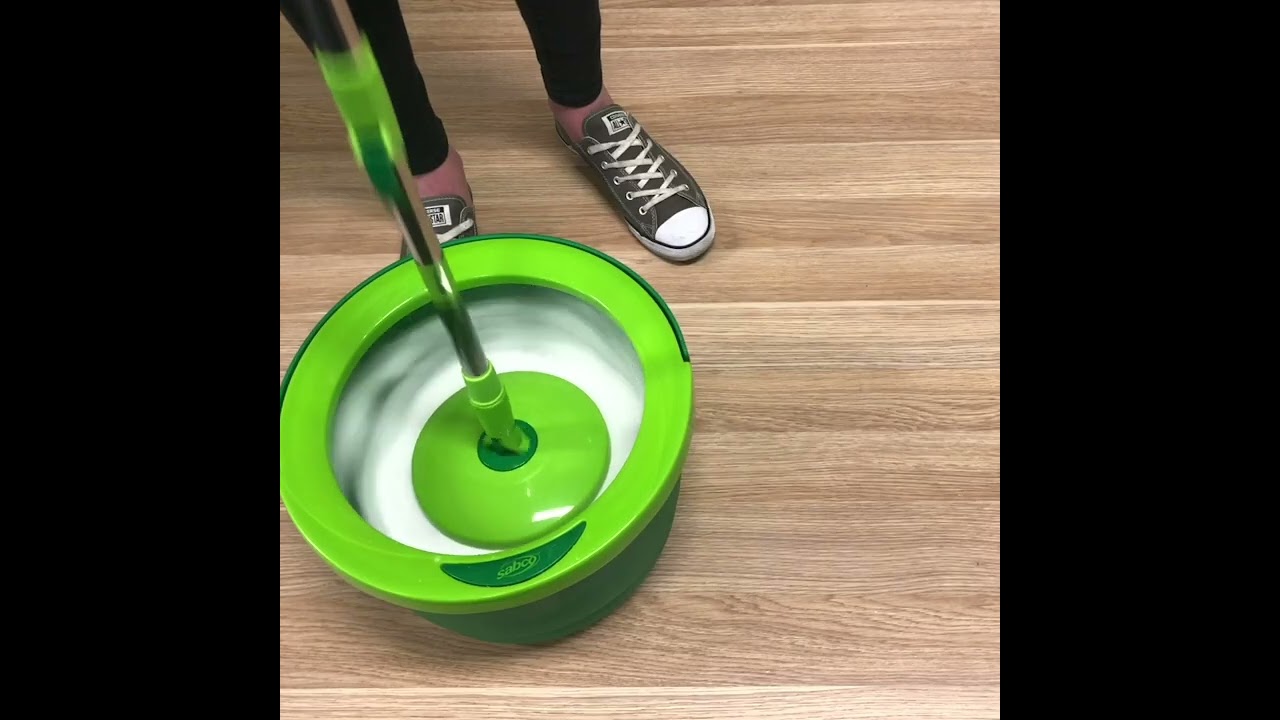 Sabco SmartSpinMop for Effortless Floor Cleaning