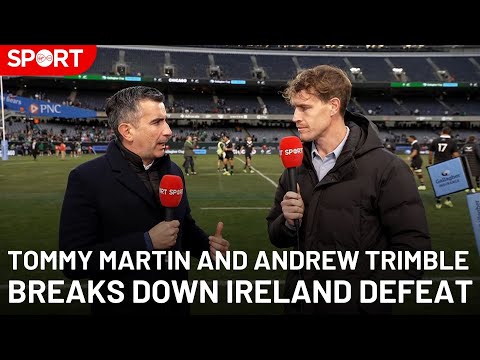 Andrew Trimble & Tommy Martin React Post-Match Ireland vs New Zealand | Soldier Field 2025
