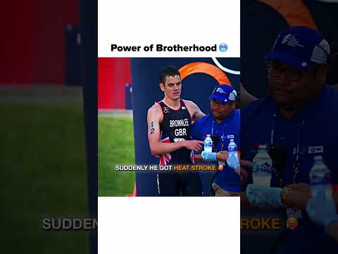 Would you make this sacrifice for your brother?🤔 #triathlon #brother #sports