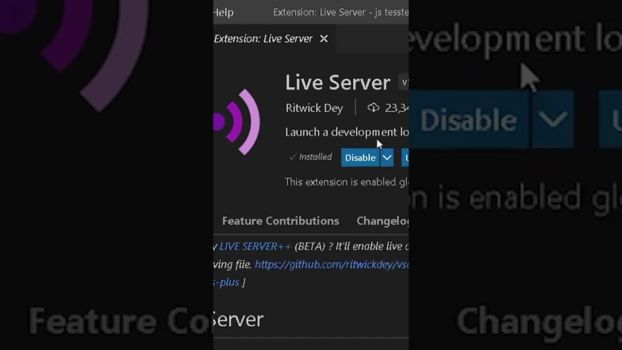 Create a Live Server in Visual Studio 2024 🚀