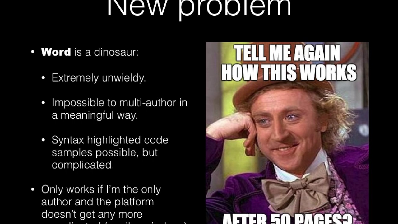Word to Markdown: New Docs Workflow π