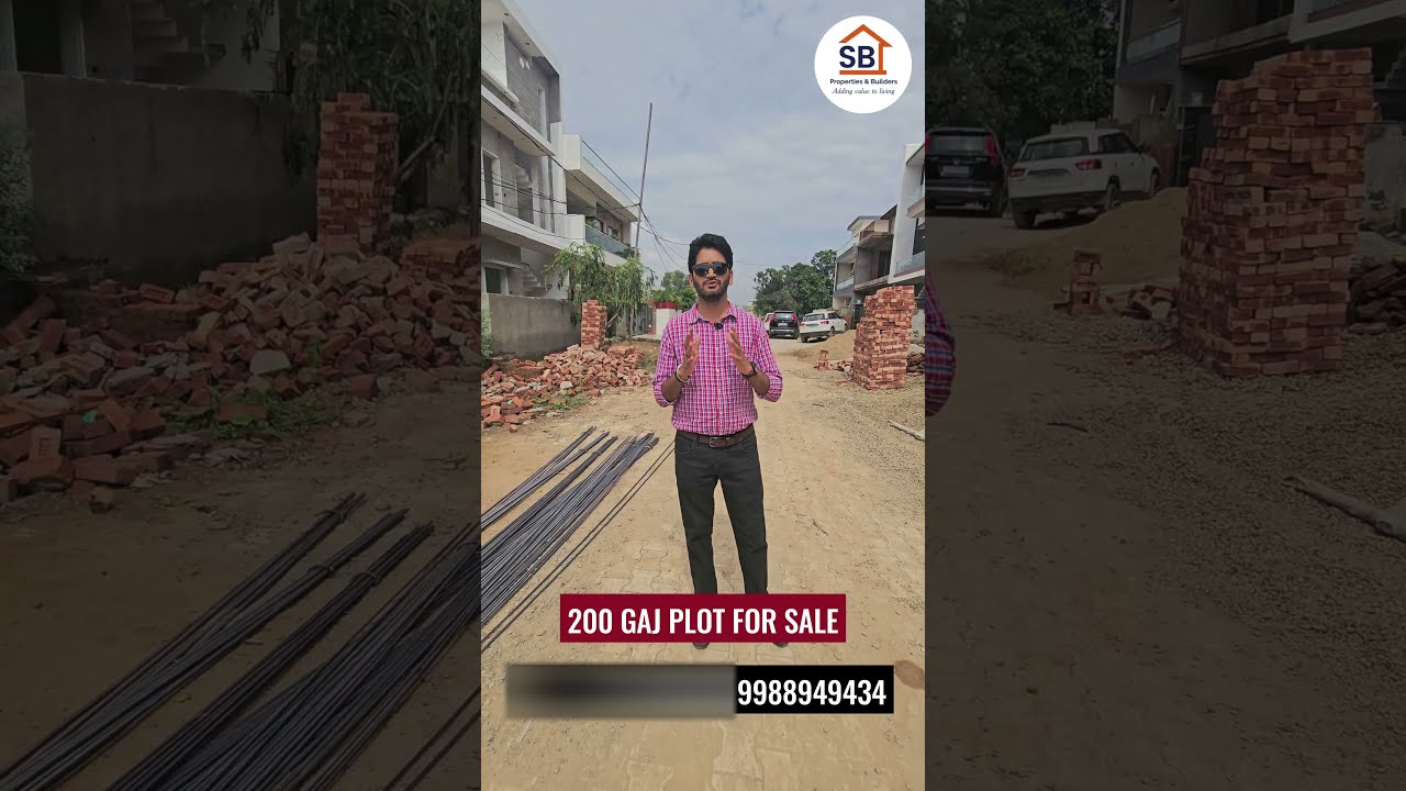 200 Gaj Plot for Sale in Sector 123  in Near Airport Road   #sunnyenclave  #mohali #plotsinmohali
