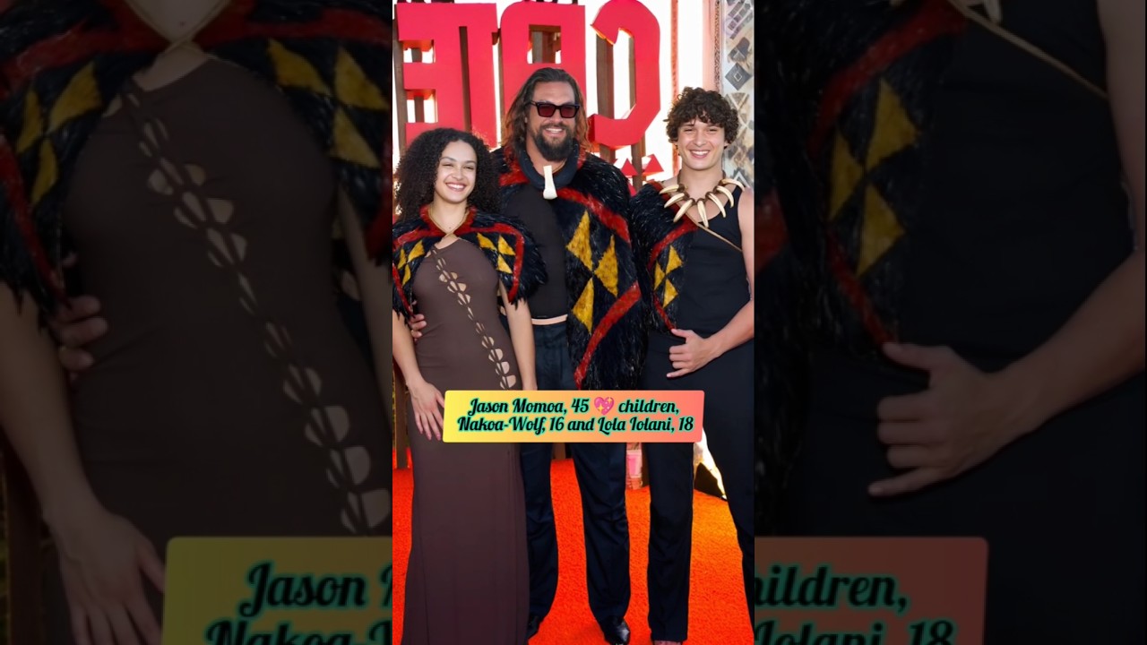 Jason Momoa's Heartwarming Moments with His Sons ❤️