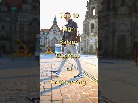 Top 10 High Salary Degrees of Engineering 👨🏻🎓#shortsfeed #top #engineering #foryou #viralvideo