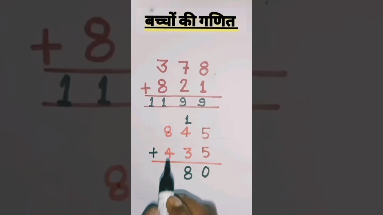 Jod-Ghatav Questions in Math ✖️➕